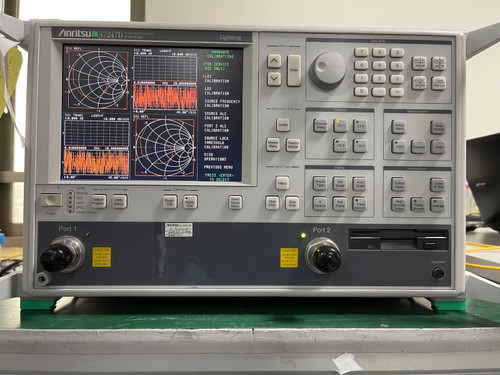 Used Anritsu 37247D 40 MHz-20 GHz Microwave Vector Network Analyzer Opt.7S , Ethernet - Product Image