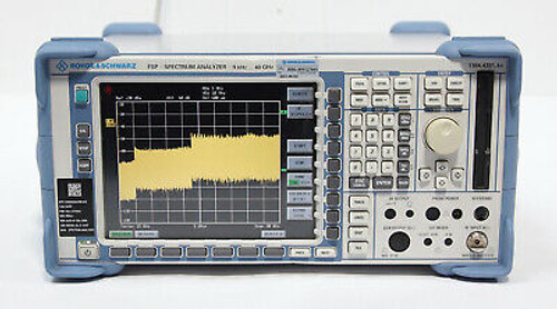Rohde & Schwarz Fsp-38 Spectrum Analyzer 9 Khz - 40 Ghz 1164.4391.86 Calibrated