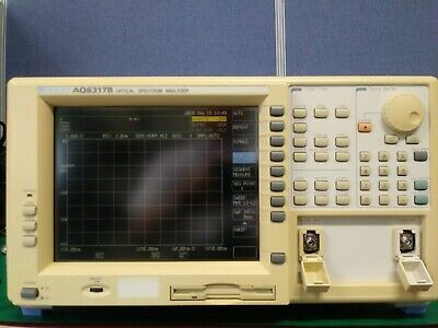 Ando Aq6317B Optical Spectrum Analyzer 600 To 1750Nm, Smf, Gi (50/125 Î¼M)