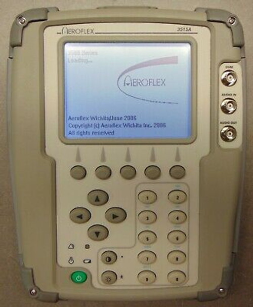 Aeroflex Ifr 3515A Portable Radio Communication Test Set P25 Options Accessories