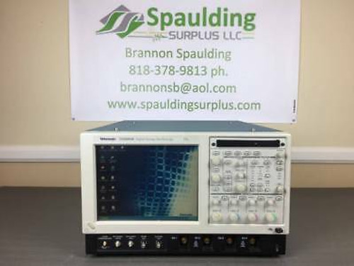 Tektronix Tds6804B 4 Channel 8 Ghz 20 Gs/S Digital Oscilloscope W/ Opts 3M & Ja3