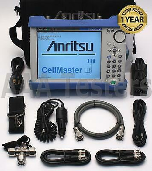 Anritsu Cell Master Mt8212E Base Station Analyzer W/ Opts: 21/31/541/542 Mt8212