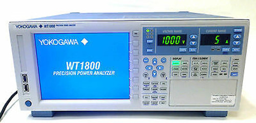 New Unused Yokogawa Wt1800 / Wt1804-40-D-He Precision Power Analyzer 'Bnib'