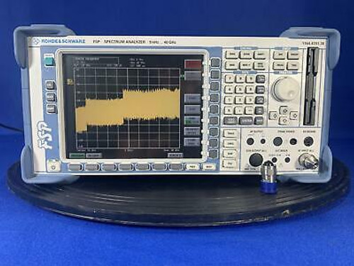 Rohde & Schwarz Fsp38 40 Ghz Spectrum Analyzer