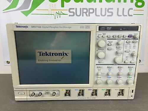 Tektronix Dpo7354 3.5Ghz, 40Gs/S, 4Ch Digital Phosphor Oscilloscope - Calibrated