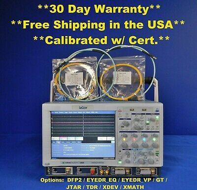 Lecroy Waveexpert 100H Digital Scope 100 Ghz  So-25 (X2) So-10 (X2) Opt Loaded