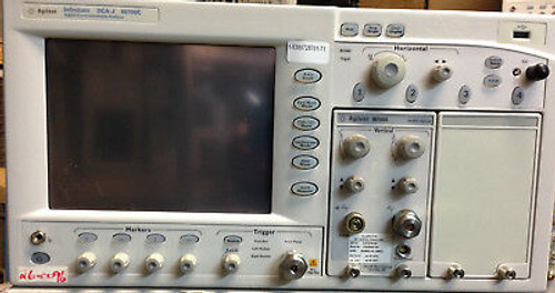 Agilent 86100C Infiniium Dca Oscilloscope Mainframe Opt 001,092,201 Calibrated