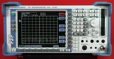 Rohde & Schwarz Fsp13 Spectrum Analyzer, 9 Khz To 13Ghz 100165/013 W/ Options