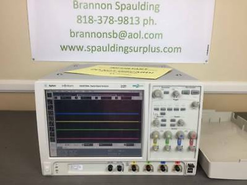 Keysight Agilent Dsa91304A 13Ghz 40 Gsa/S 4 Ch Oscilloscope Loaded - 187K List