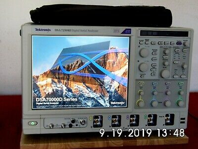 Tektronix Dsa72504D O'Scope - 25 Ghz,100Gs/S; Loaded, Cal'Ed W/Data Rent Me