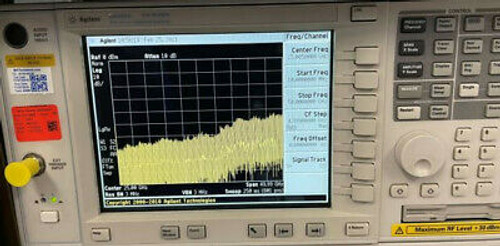 Agilent E4448A 3Hz To 50Ghz Spectrum Analyzer, Calibrated W/ Data(Opt. 111, 115)