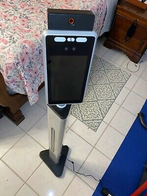 Can-Am Automated Ai Elevated Temperature Screening Station With 4Ft Floor Mount