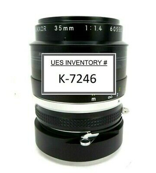 Nikkor 35Mm 1:1.4 Ppd Detector Camera Lens Nikon Nsr-S610C Working Spare