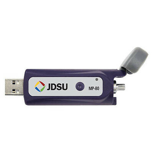 ”Fiber‘Jdsu Mp-80A Miniature Usb Optical Power Meter Software And Access New‘”