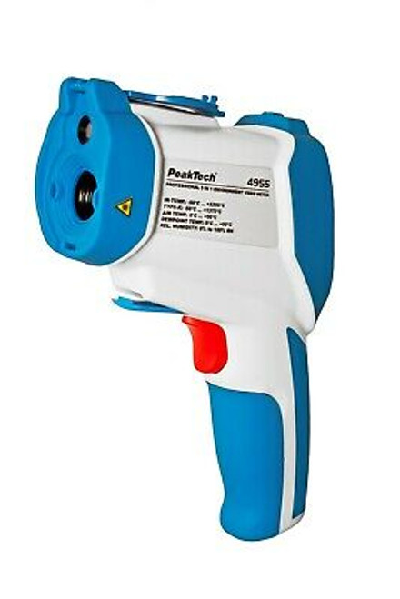 Peaktech P4955 Ir Thermometer Infrared-Video Camera Dual Laser -50°C To +2200°C