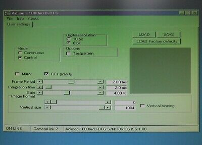 Adimec-1000M/D_St  Iss.: 1.0 & Rogonar-S 1:4.5 F=60Mm & Slide Tested