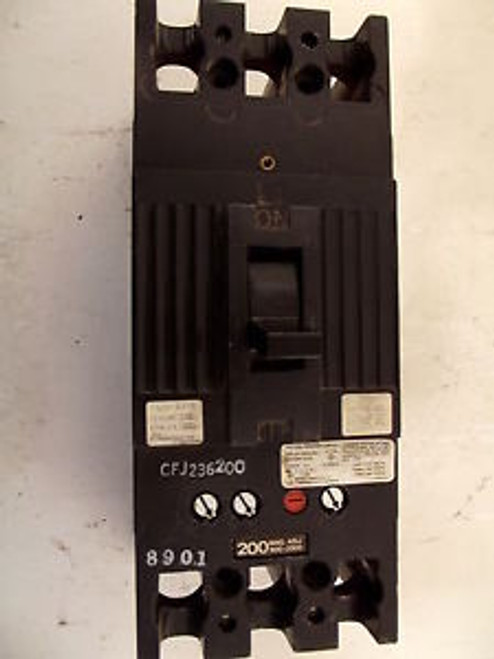 FPE Federal Pioneer 200A TRIP 600V 3P Circuit Breaker CFJ Frame CFJ236200