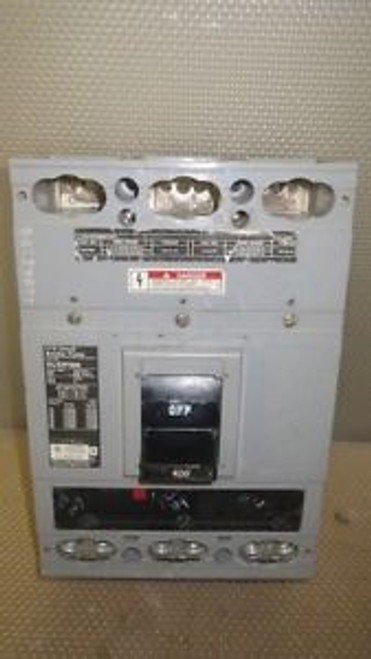 ITE SIEMENS BREAKER 600 AMP 600 VAC 3 POLE WITH 400 AMP TRIP MODEL HL63F600