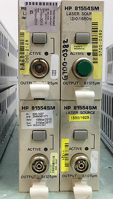 Hp Agilent 81554Sm Laser Source 1310/1550 Nm