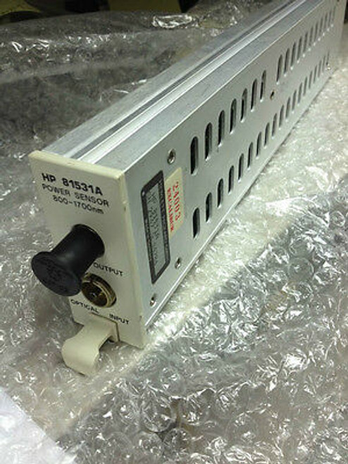 Agilent 81531A Power Sensor 800-1700Nm,+3 To -90Dbm