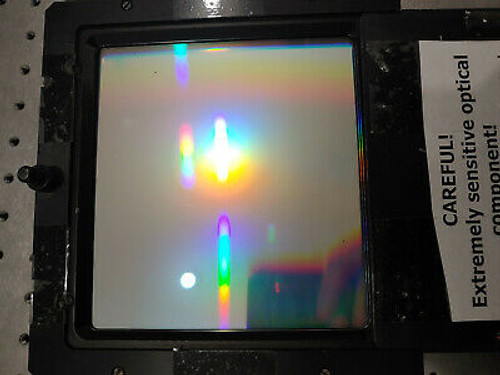 Huge Diffraction Grating, 600 Lines/Mm, 150X140Mm, Almost 6 Inches Square