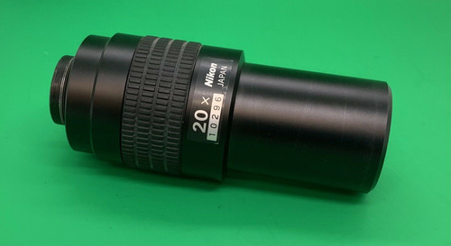 Nikon Mm 20X Toolmakers Measuring Microscope Objective Lens