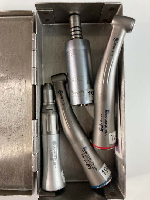 Dental Tools Electric Handpiece Set (Brasseler F1, F5, Ls1S, & Bien Air Mx2)