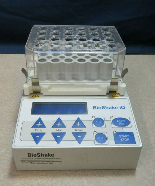 Q Instruments Bioshake Iq 001263 W/ Thermo Adapter 1808-1062 For 24/1.5Ml Tubes