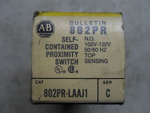 1  Allen Bradley 802Pr-Laaj1 Self-Contained Proximity Switch