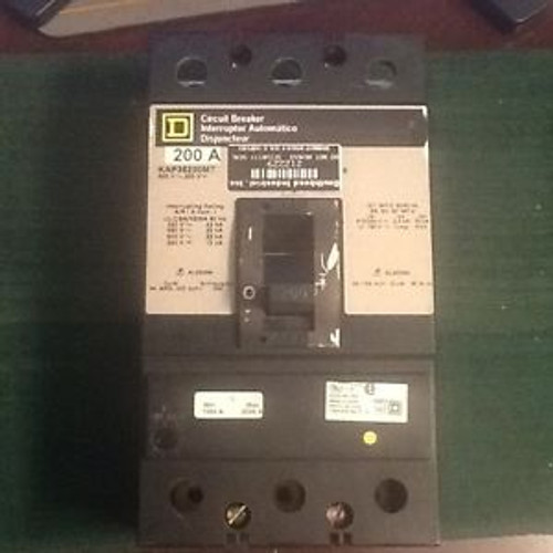 Square D KAP36200MT 200Amp Circuit Breaker Interruptor.