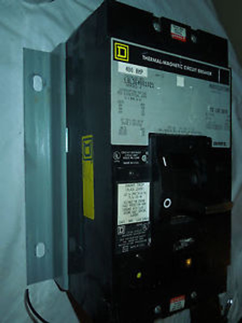 Square D LAL36400 1021, 400A,3P,600V with shunt trip,  tested & guaranteed