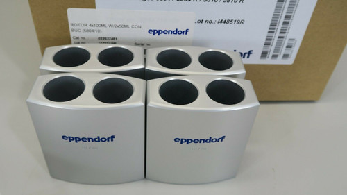 Eppendorf A-4-44 Rotor with 4 buckets for 2 × 50 mL conical tubes