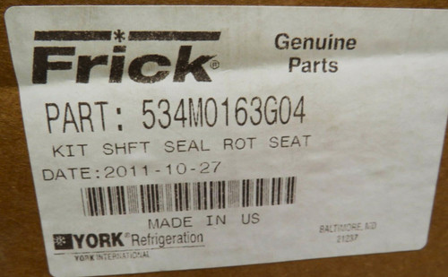 Frick 534M0163G04 Shaft Seal Kit