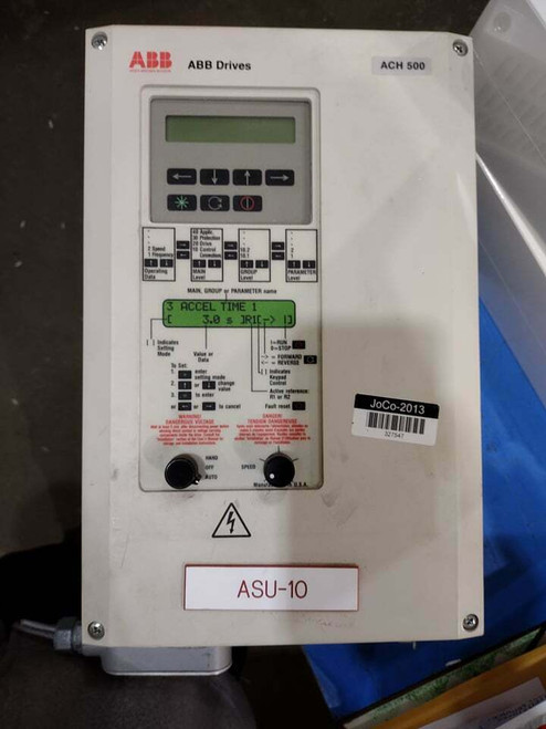 ABB 10HP DRIVE ACH501-010-4-0