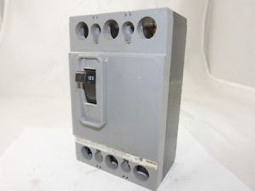 Used Siemens QJH23B125 3p 125a 240v Circuit Breaker 1-year Warranty