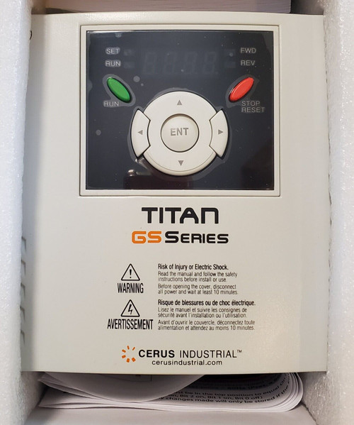 Cerus Industrial CI-003-GS4 Titan GS Variable Frequency Drive AC 380-480, 3HP