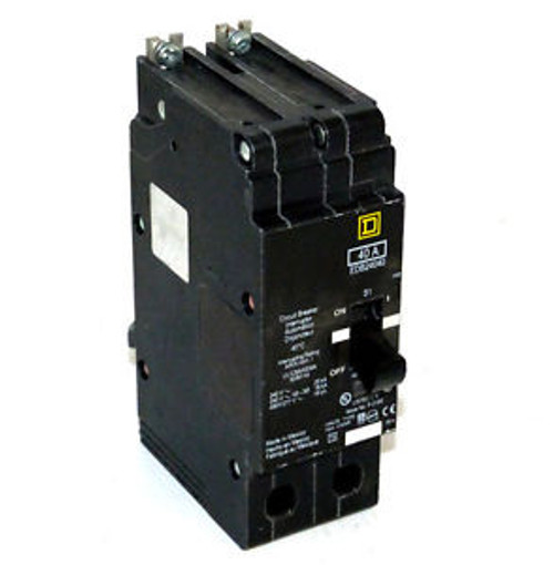 Square D EDB24040 40A 2-Pole 480V Circuit Breaker