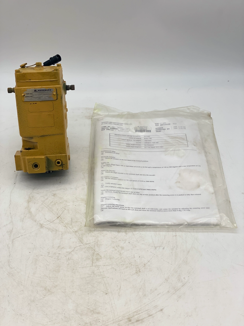 Woodward 8250-748 Electrical Governor Actuator