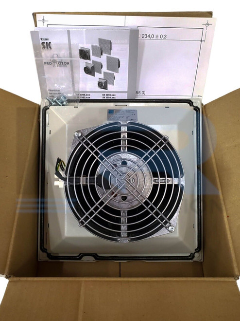 NEW Rittal SK3325117 Cooling Fan And Filter Unit 115VAC 50/60Hz 40W 155CFM