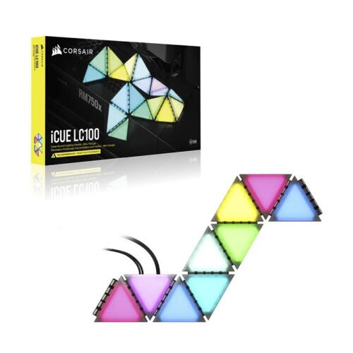 O-Corsair Icue Lc100 Smart Lighting Strip Expansion Kit. Icue Software