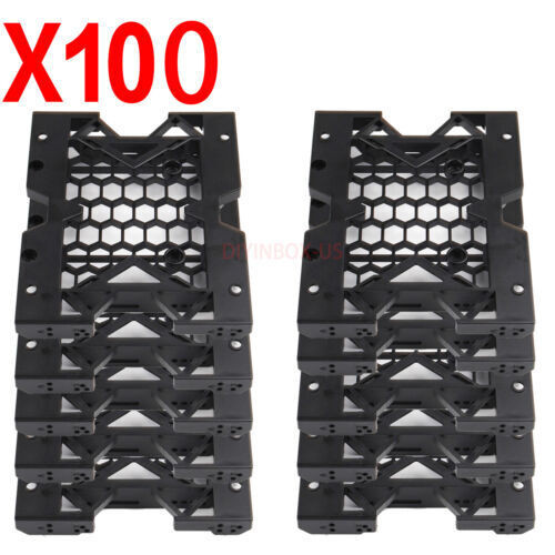 X100 2.5 / 3.5 To 5.25 Drive Bay Computer Case Adapter Hdd Mounting Bracket Ssd