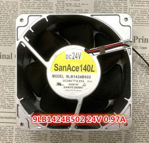 Sanyo Sanace140L 9Lb1424B502 24V 0.97A 14050 Aluminum Frame Axial Fan