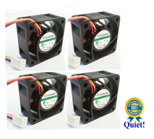 Lot 4X Quiet Version Fans For Cisco Linksys Srw2024P, Low Noise Best For Homelab