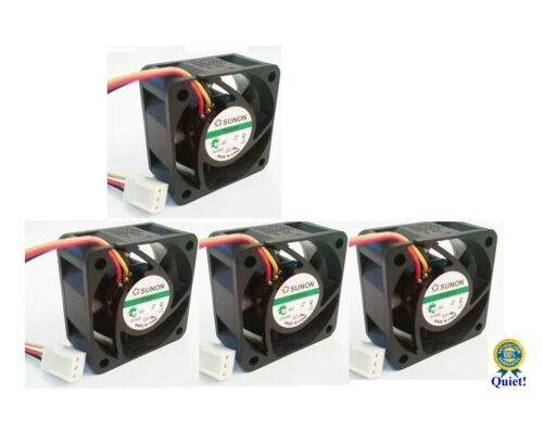 Set Of 4X Quiet Fans For Nortel 4548Gt-Pwr, Low Noise Best For Home Networking