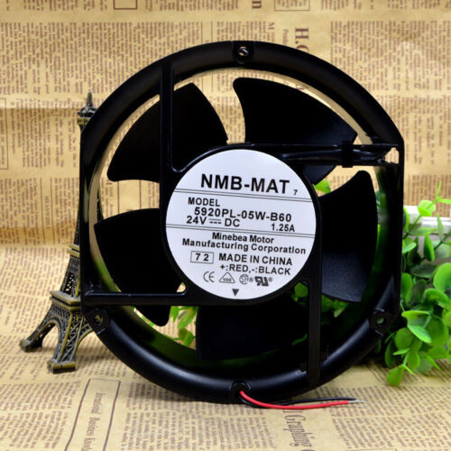 Nmb 5920Pl-05W-B60 17251 24V 1.25A 2-Wire Aluminum Frame Inverter Cooling Fan