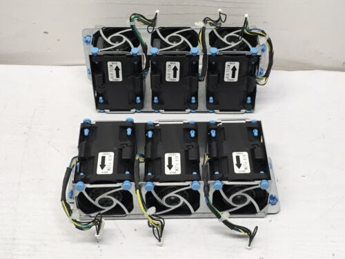 Qty 6  R40W12Bs4D8-07A012 Nidec Server Fan Module G95641-003  12Vdc W/Housing
