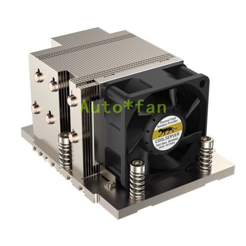 Amd Sp5 Cpu Heat Sink 2U H13Ssl Tyans8050Epyc9004 Copper Bottom 6 Heat Pipe