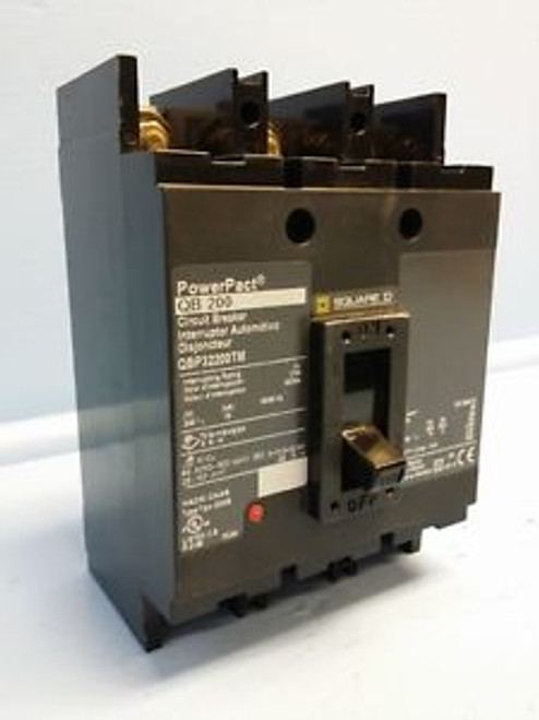 Square D QBP32200TM QB 200 Amp PowerPact Circuit Breaker 240V Q2MB QBP32200 200A