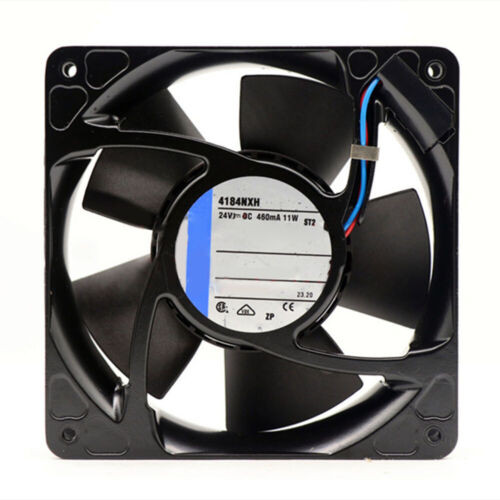 24V 0.458A 11W 4184-Nxh Cooling Fan 2 Wire Inverter Fan 127×127×38Mm