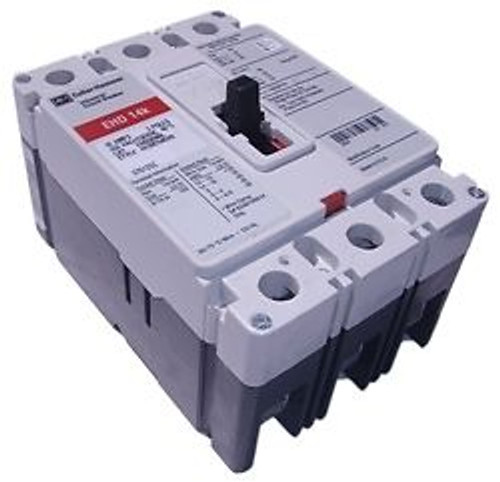 Used Cutler Hammer EHD3025 3 pole 25 amp 480 volt Circuit Breaker